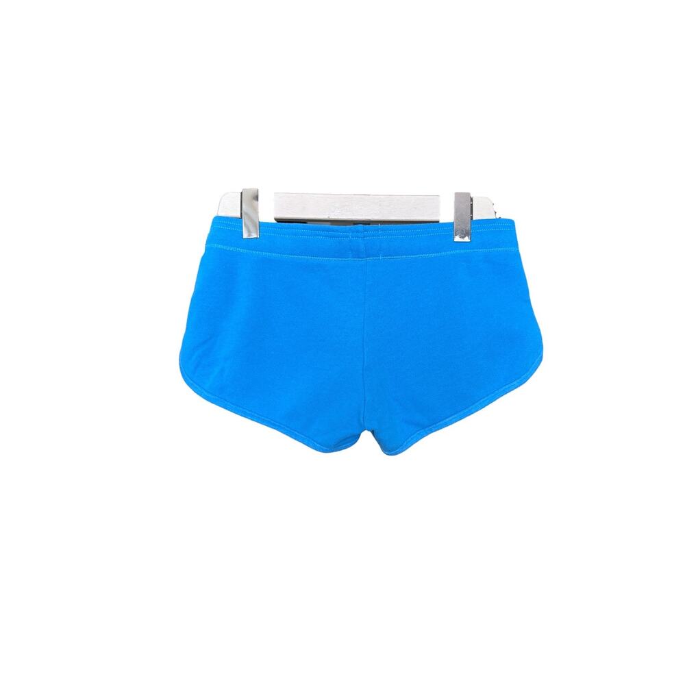 Gilly Hicks Shortie Shorts Low Rise Curved Hem, Size XS, Blue - Picture 3 of 5
